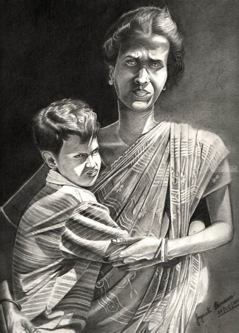 Details 158 Mother And Son Images Drawing Vn