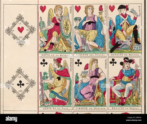 French Playing Cards High Resolution Stock Photography And Images Alamy