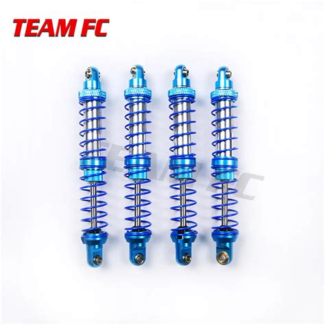 1pcs Oil Adjustable 90mm 100mm Metal Shock Absorber For 110 Rc Rock