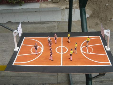 Maqueta Cancha De Basquetbol Cancha De Baloncesto Canchas Maqueta Images And Photos Finder