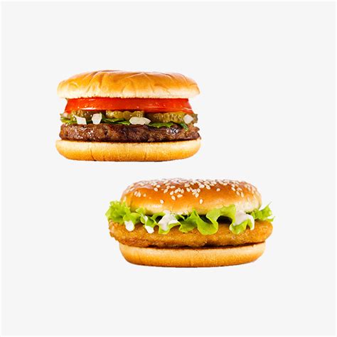 美味汉堡包 快图网 免费png图片免抠png高清背景素材库