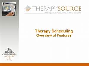 Physical Therapy Software Scheduling