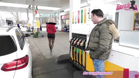 German Blonde Teen Bitch Pick Up At Gas Station And Fuck Xhamster