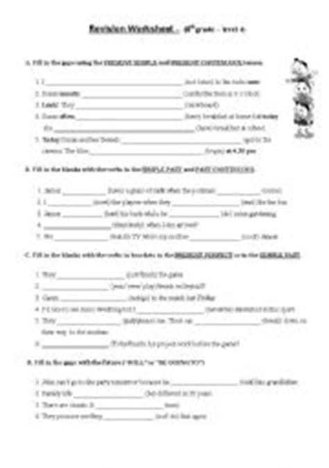 A comma is a punctuation mark that signals a . Grammar revision Worksheet - 8th grade - ESL worksheet by ...