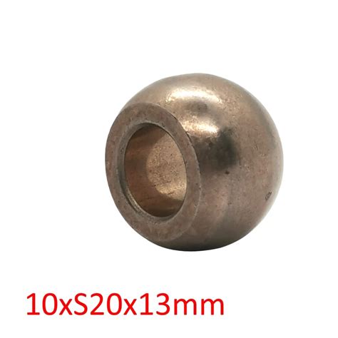 Copper Iron Alloy Mm Bore Spherical Bearing Bushing Mm Sphere