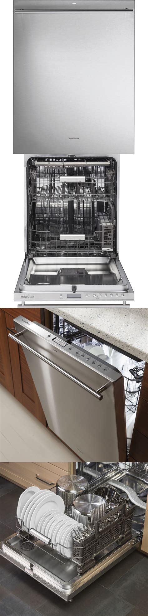 Ge Monogram 24 Built In Fully Integrated Dishwasher Stainless