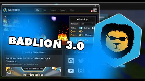 Trying Out Badlion Client 30 Beta Youtube