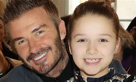 David Beckham Adorably Twins With Daughter Harper In Sweet Halloween