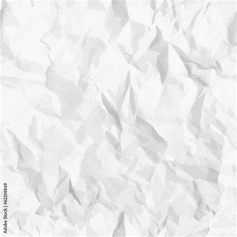Seamless Crumpled Paper Texture Stock Vector Adobe Stock