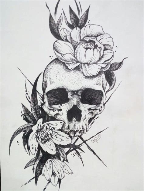 Pin On Geometrische Tätowierung Tattoos Floral Skull Tattoos Skull