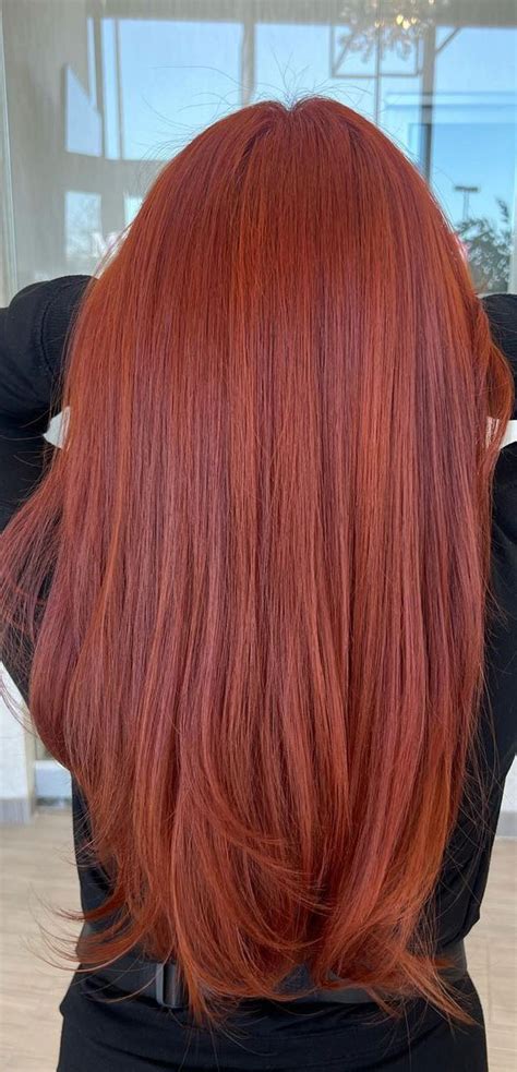 Warm And Inviting Fall Hair Colour Inspirations Copper Red Glam