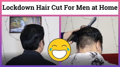 How To Cut Your Husband S Hair At Home How To Cut Your Own Hair Lockdown Husband Wife