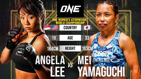 Youngest World Champion In Mma History 🤯 Angela Lee Vs Mei Yamaguchi I