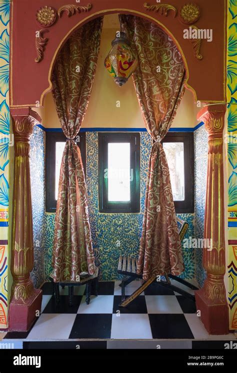 Haveli Interior Jodhpur Rajasthan India Stock Photo Alamy
