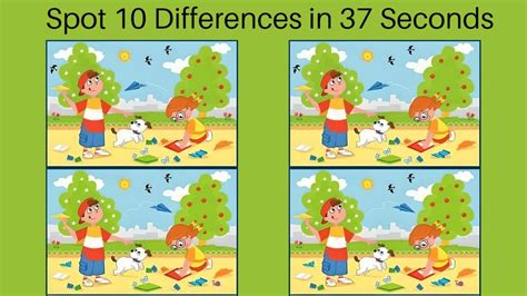 Spot The Difference Can You Spot 10 Differences In 37 Seconds