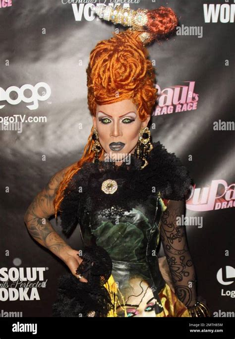 Morgan Mcmichaels Poses For Photographers On The Red Carpet At Rage