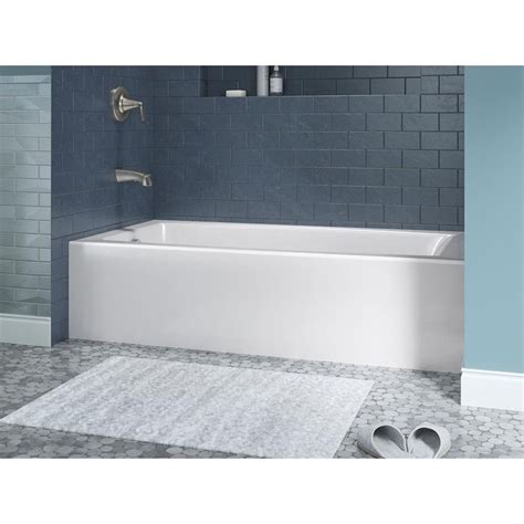 Kohler Elmbrook 60 In X 3025 In Soaking Bathtub With Right Hand