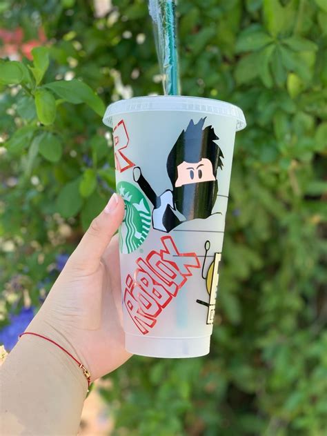 Starbucks Cup Roblox And Name Etsy