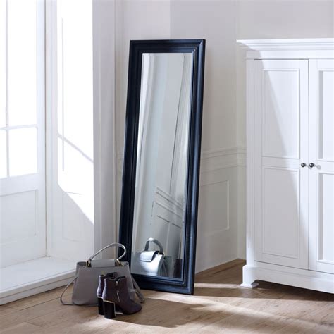 Shop by subject, style, room, best sellers & more. Tall Black Full Length Mirror 47cm x 142cm - Windsor Browne