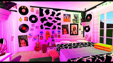 Roblox Bloxburg Aesthetic Indie Themed Room Made By Antomaci On Youtube