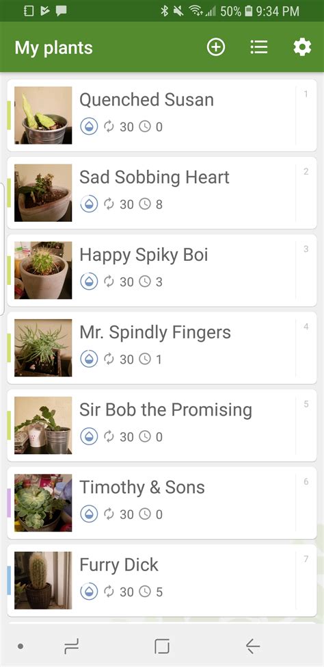 Downloaded A Plant Care Reminder App And Now My Plants Finally Have