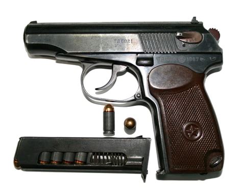 Russian Makarov 9mm Pistol