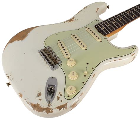Fender Custom Shop 1960 Relic Stratocaster Aged Olympic White