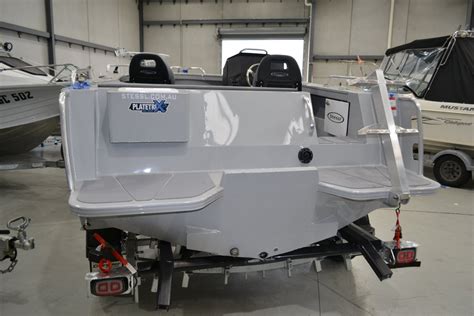 New Stessl 490 Trophy Plate Side Console Powered With 70hp Yamaha