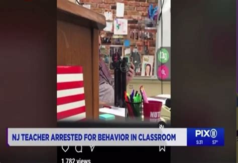 Nj Substitute Teacher Charged After Masturbating In Class Not Once But