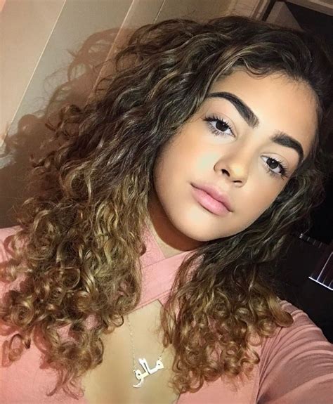 Pin By Baby P On Malu Trevejo ️ Curly Hair Styles Pretty Hair Color