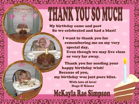 Thank you note for birthday wishes. Quotes about Birthday thank you (27 quotes)