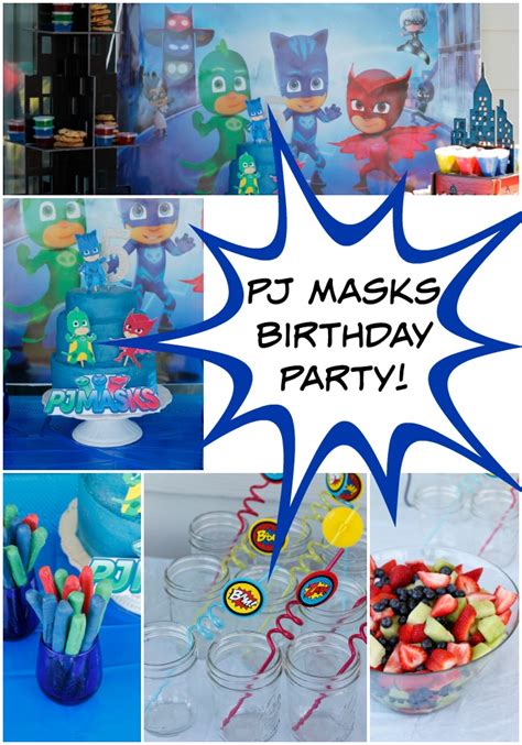 Pj Masks Birthday Party Belle Vie