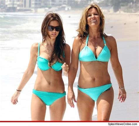 Holly Celebrity Gossips Audrina Her Mom Bikini Bonding Time