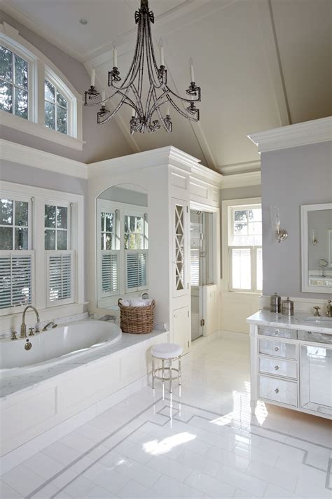 When it comes to bathroom floors, the possibilities are endless! I love this bathroom floor design! | Dream Bathrooms ...