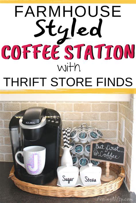 Create The Perfect Diy Keurig Coffee Station With Farmhouse Style