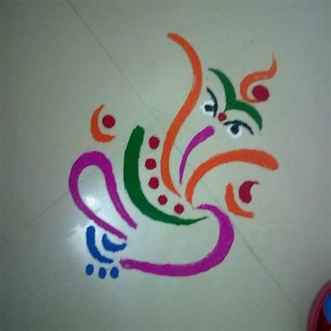 Easy And Gorgeous Freehand Rangoli Designs For Diwali Partykaro
