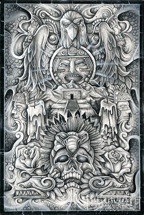 Manuel Luis Golden Februarymarch 2013 Winner Aztec Art Mexican