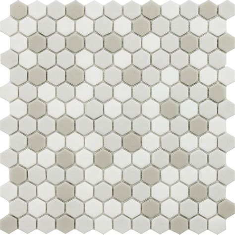 Vetro Dterra Glass Calacatta Hexagon Mosaics Hexagonal Mosaic