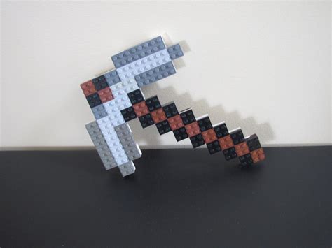 Lego Minecraft Pickaxe Diy