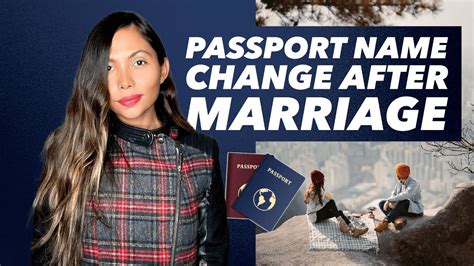 Passport Name Change After Marriage - How to Change The Name On Your US Passport - YouTube