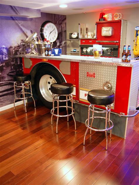 I loved that all of the storage was hidden. 5 Amazing Basement Ideas