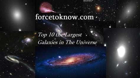 What Are The Largest Galaxies In The Universe Ic 1101