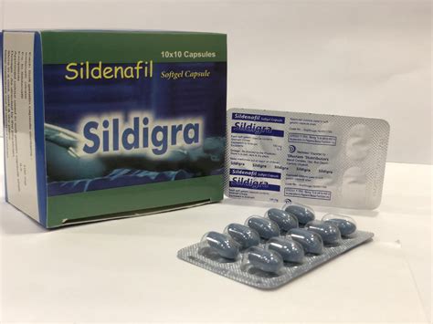 sildenafil citrate sildigra softgel capsules 1 x 10 treatment ed id 22606790148