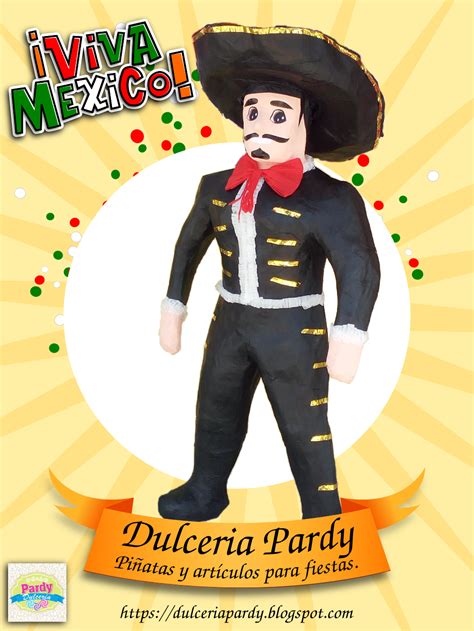 Piñata de charro Mexicano Fabricación y venta de piñatas para toda