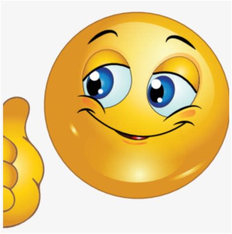 Smiley Thumbs Up Emoji