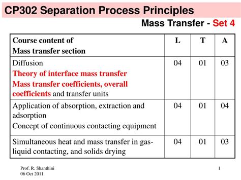 request_ebook transport processes and separation process principles 4th edition. PPT - CP302 Separation Process Principles PowerPoint ...