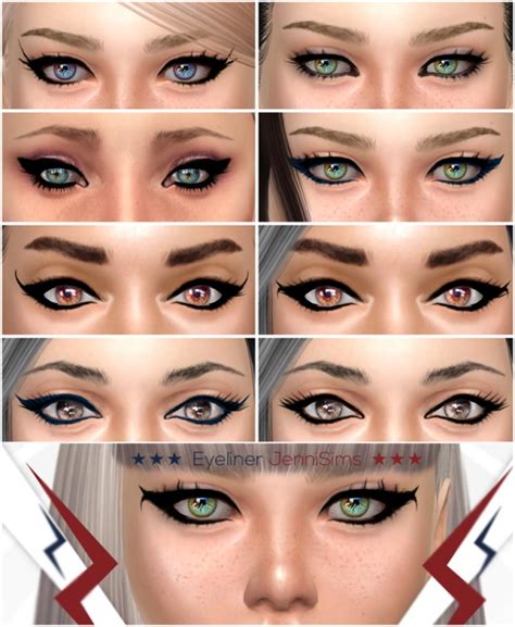 Eyeliner So Cool Vol3 At Jenni Sims Sims 4 Updates
