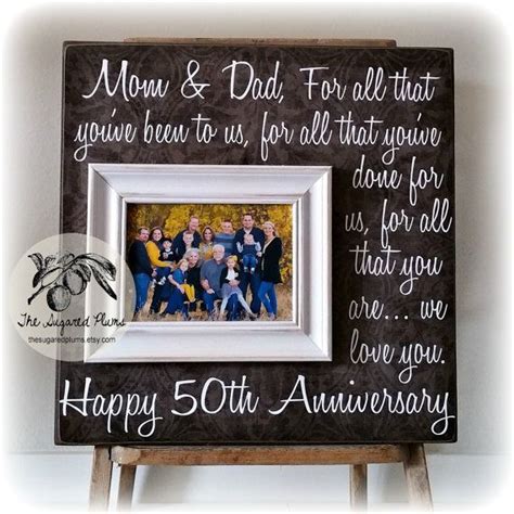 Here are the gifts for the golden wedding, gift ideas for 50 years of marriage, an important milestone to celebrate with the whole family. Image result for anniversary surprise ideas for parents ...