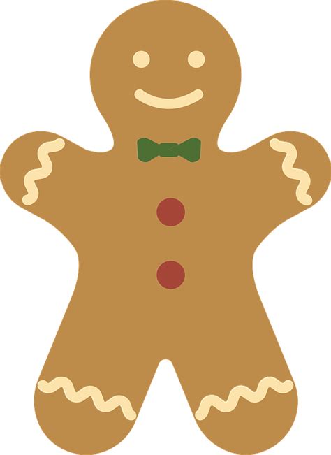 Free Gingerbread Man Clip Art Clipart Library Clip Art Library
