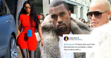 Amber Rose Blames Kanye West For Resurfaced Tweet Trashing The Kardashians